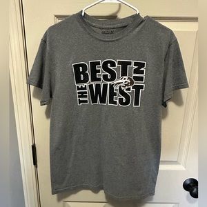 Best in the west garden city high school t-shirt